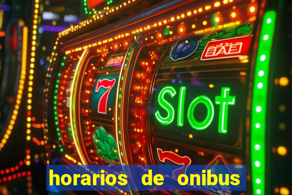 horarios de onibus cassino cidade nova